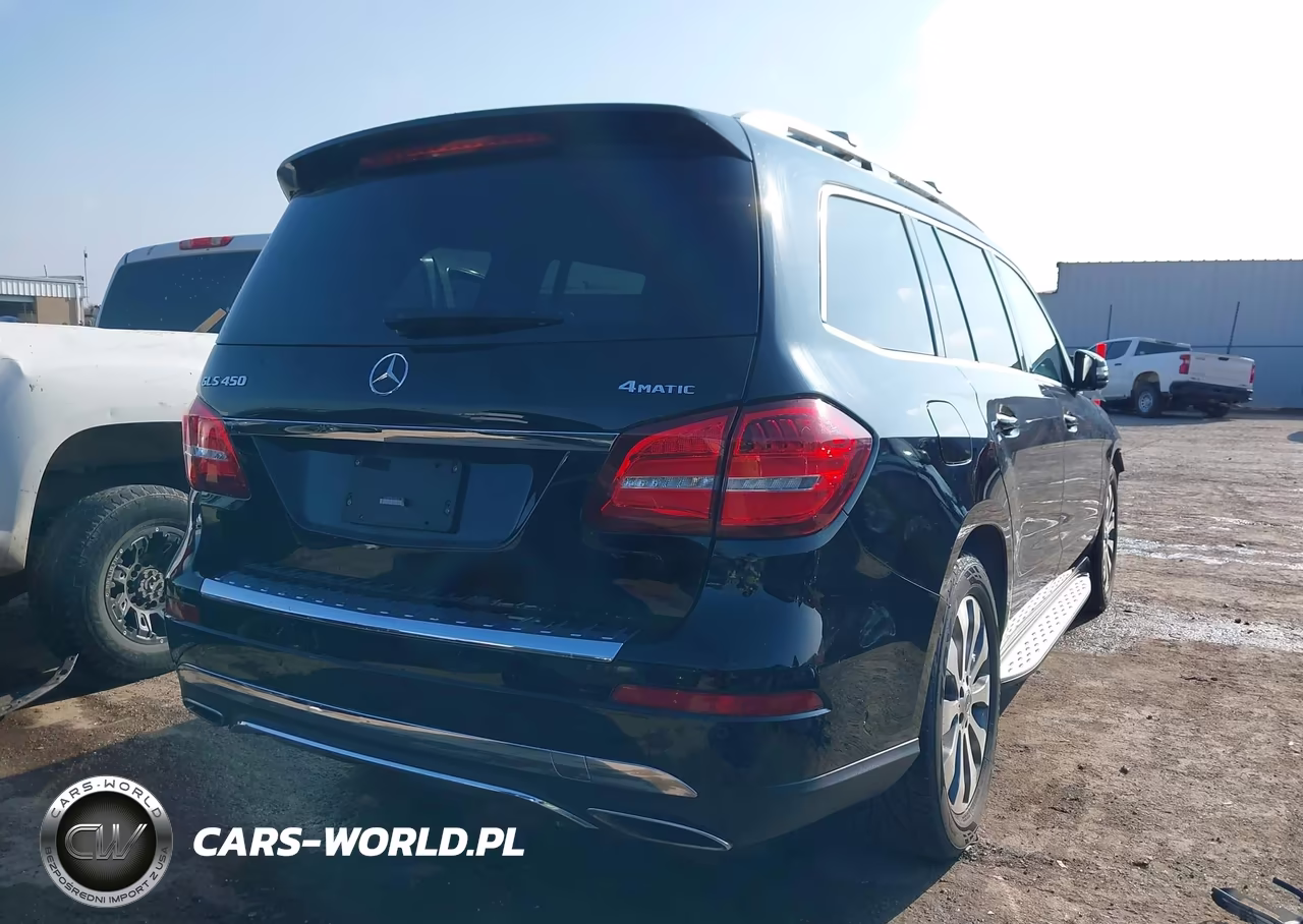 2018 Mercedes-Benz Gls 450 4Matic VIN:4JGDF6EE5JB167818 - 4