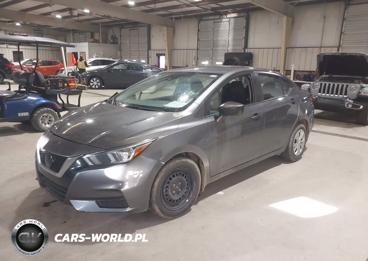 2021 Nissan Versa S Xtronic Cvt VIN:3N1CN8DV4ML850714 - 2