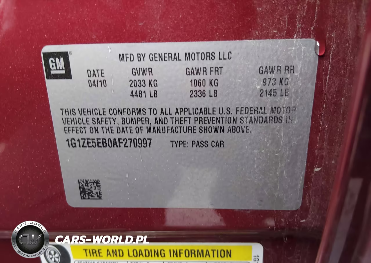 2010 Chevrolet Malibu Ltz VIN:1G1ZE5EB0AF270997 - 9