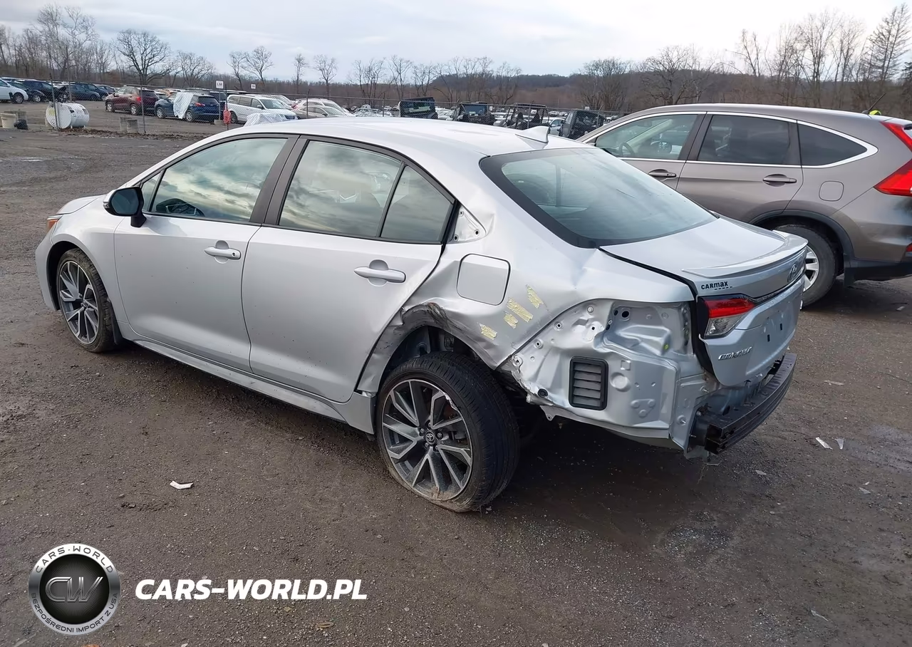 2022 Toyota Corolla Se VIN:5YFS4MCE7NP100766 - 3
