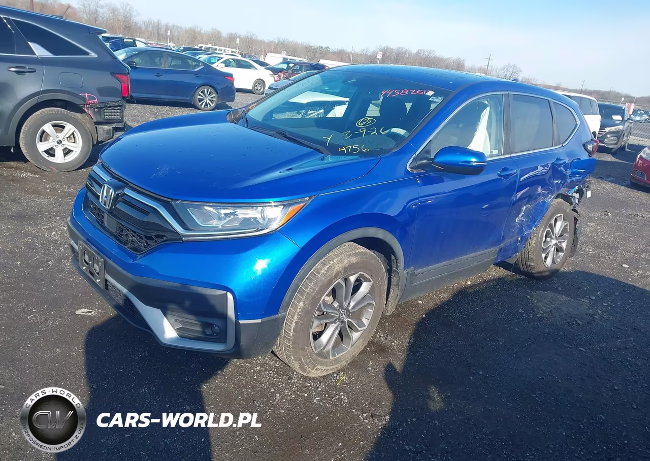2021 Honda Cr-V Awd Ex VIN:7FARW2H55ME011346 - 2