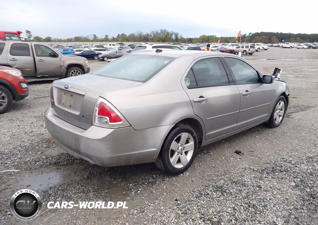 2008 Ford Fusion Se VIN:3FAHP07Z68R242487 - 4