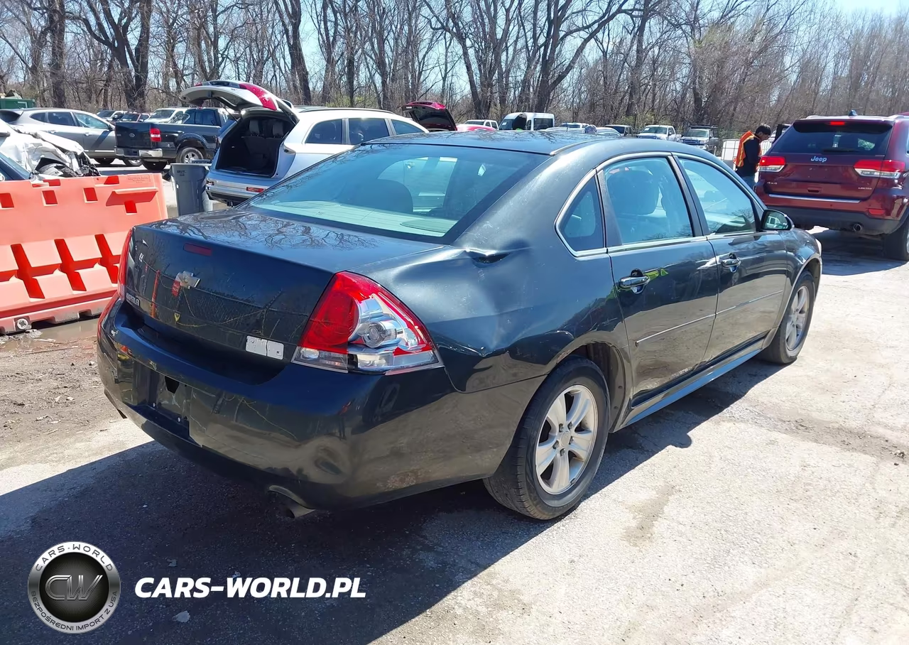 2013 Chevrolet Impala Ls VIN:2G1WF5E3XD1204798 - 4