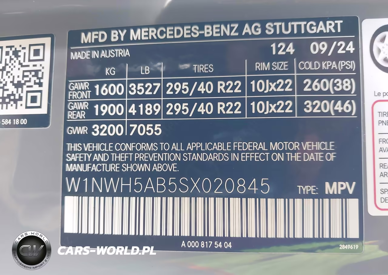 2025 Mercedes-Benz Amg G 63 VIN:W1NWH5AB5SX020845 - 9