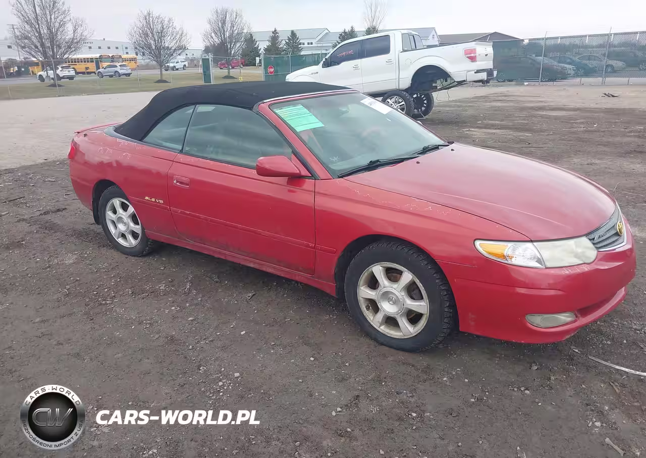 2002 Toyota Camry Solara Sle V6