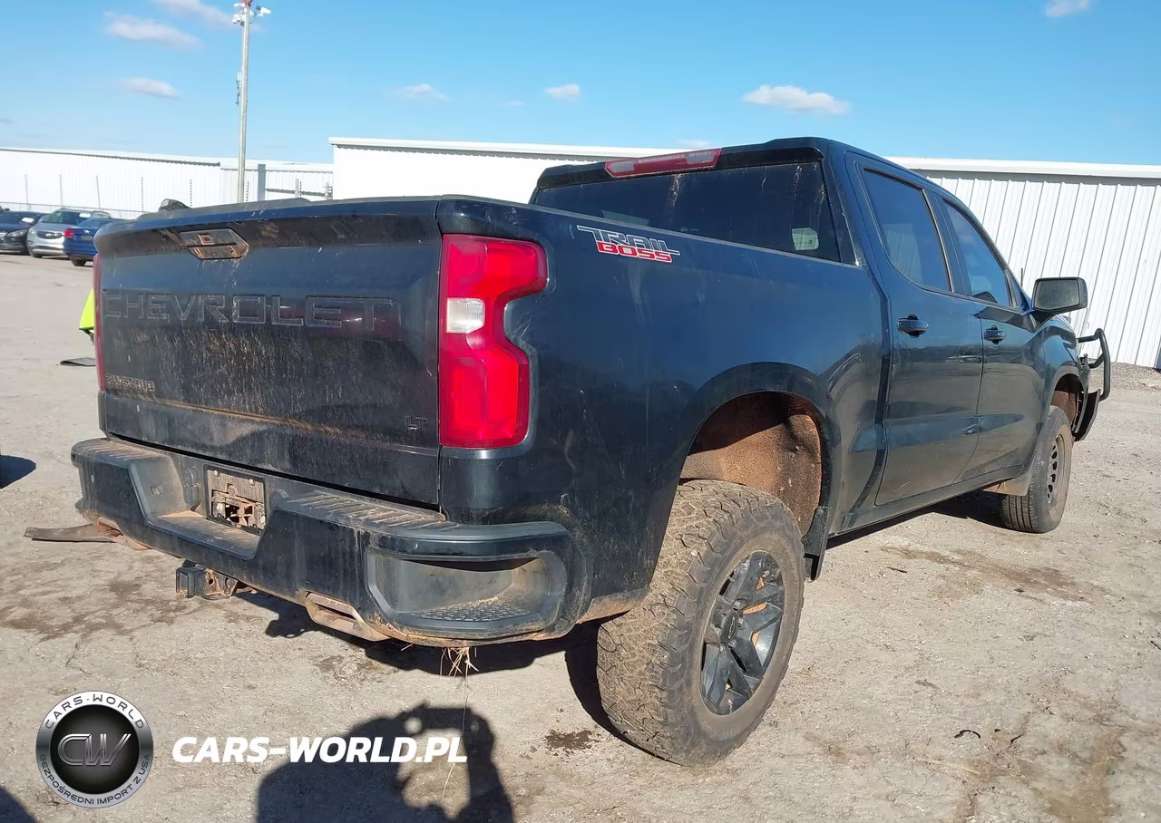 2021 Chevrolet Silverado 1500 4Wd Short Bed Lt Trail Boss VIN:1GCPYFED9MZ437521 - 4