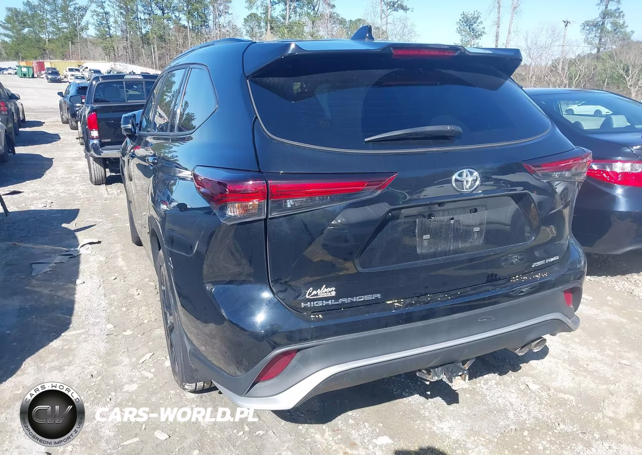 2024 Toyota Highlander Xse VIN:5TDKDRBH0RS540253 - 3