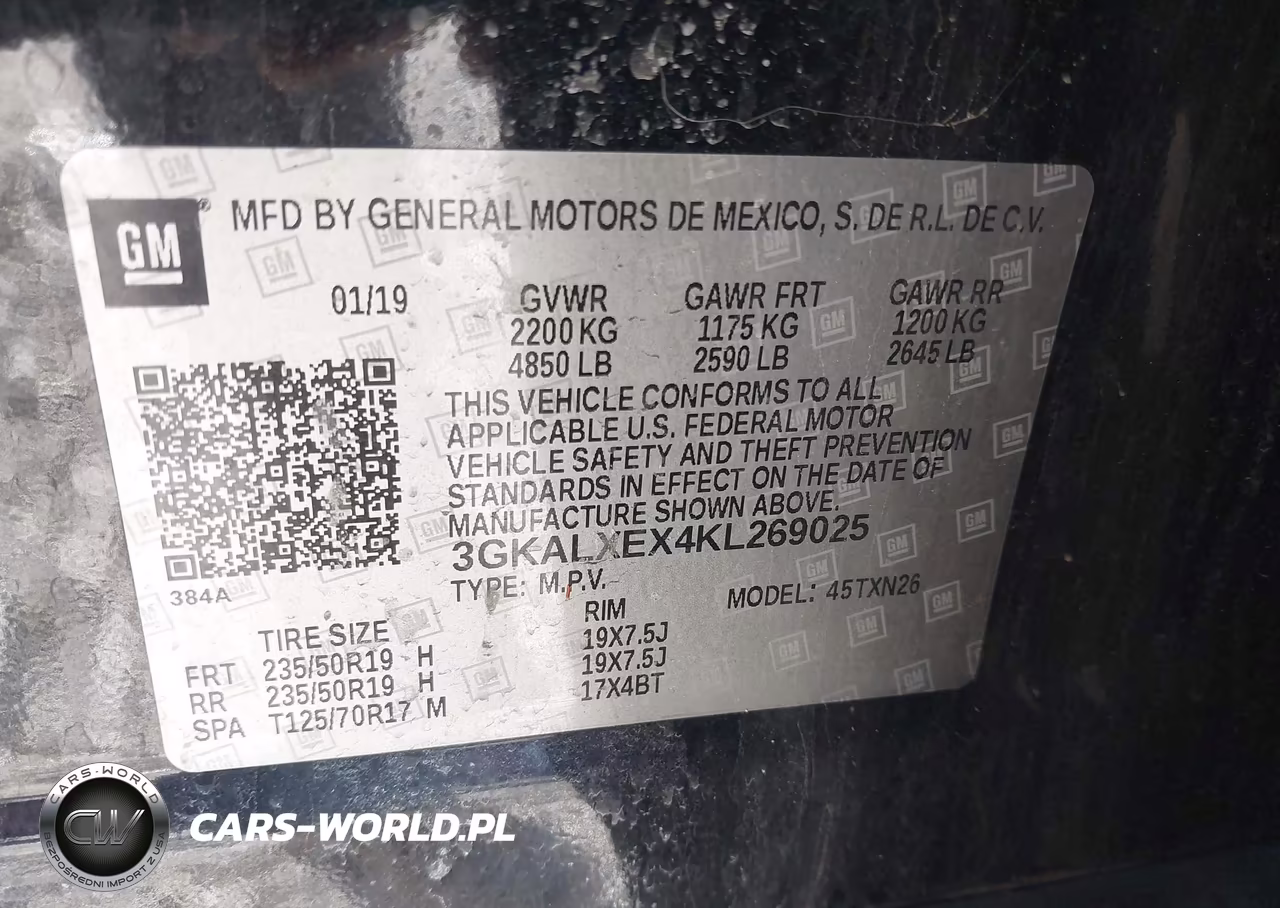 2019 GMC Terrain Denali VIN:3GKALXEX4KL269025 - 9