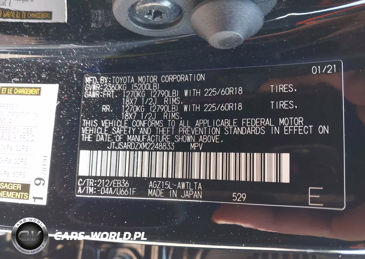 2021 Lexus Nx 300 F Sport VIN:JTJSARDZXM2248833 - 9