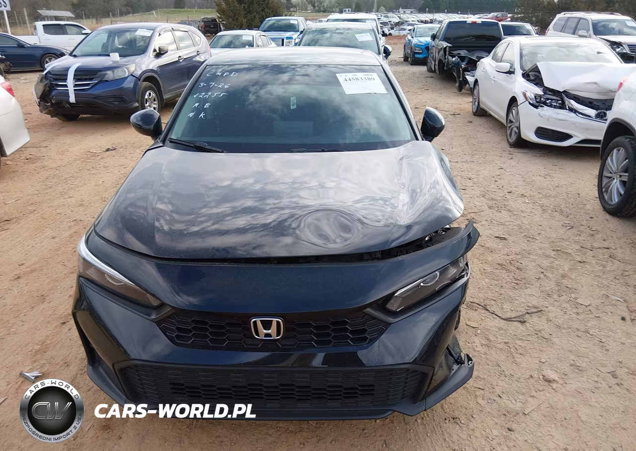 2025 Honda Civic Lx VIN:2HGFE2F29SH592255 - 12