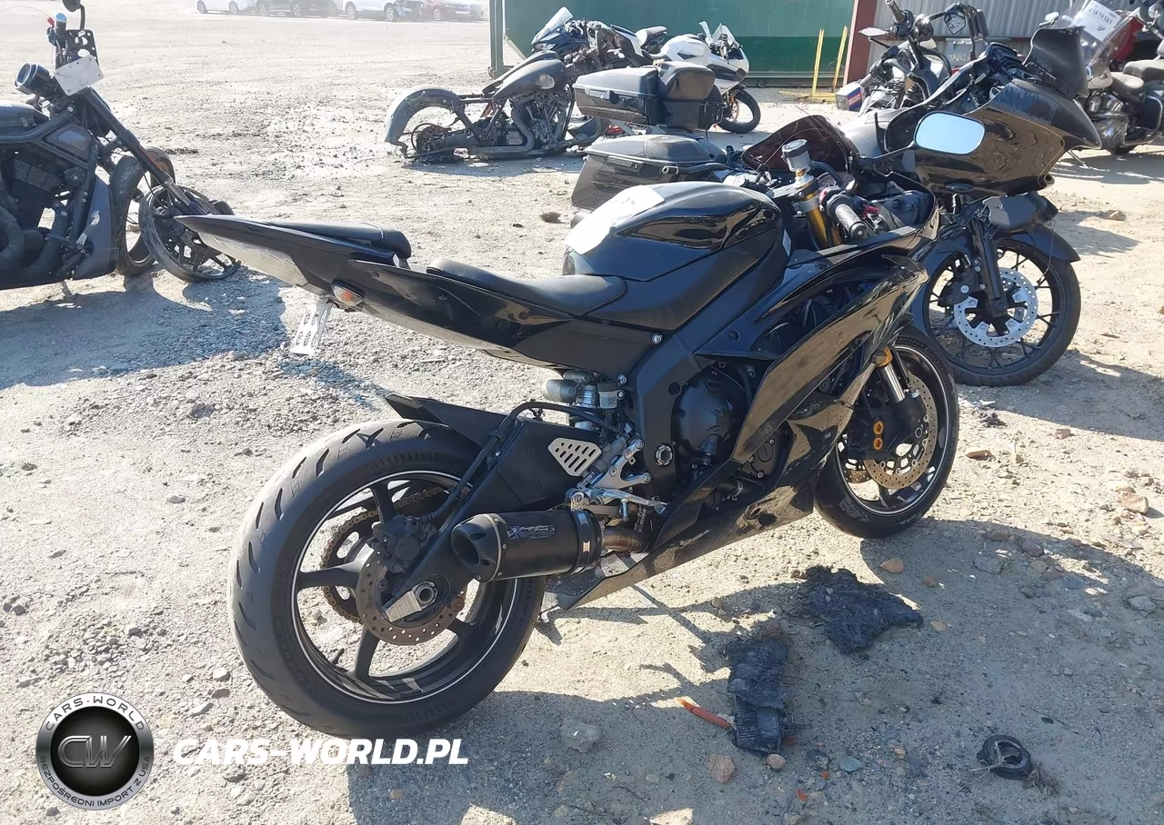 2011 Yamaha Yzfr6 VIN:JYARJ16E6BA022753 - 4