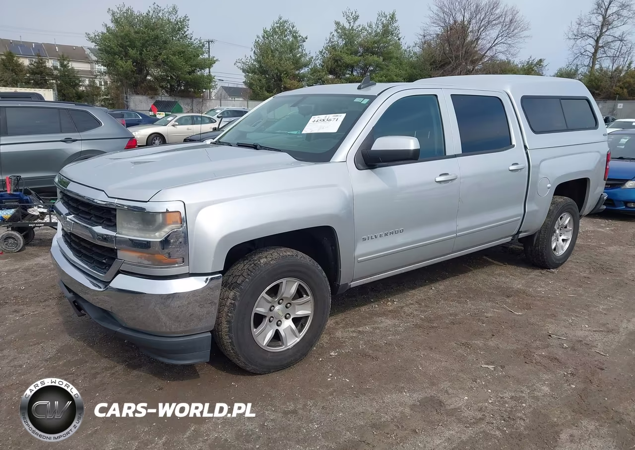 2016 Chevrolet Silverado 1500 1Lt VIN:3GCPCREC9GG199293 - 2