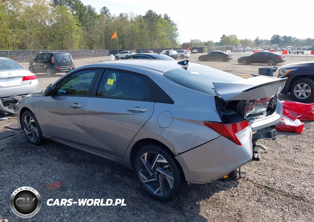 2025 Hyundai Elantra Hybrid Sel Sport VIN:KMHLM4DJ2SU157418 - 3