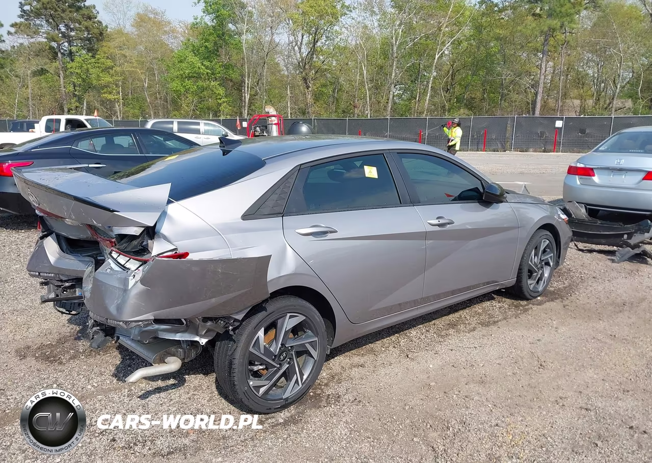 2025 Hyundai Elantra Hybrid Sel Sport VIN:KMHLM4DJ2SU157418 - 4