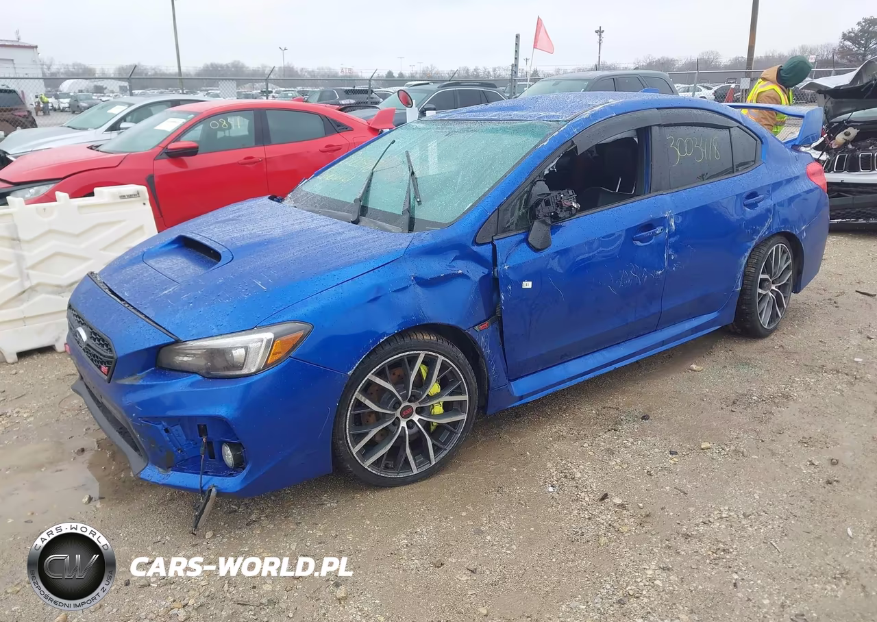2021 Subaru Wrx Sti VIN:JF1VA2S64M9806298 - 2