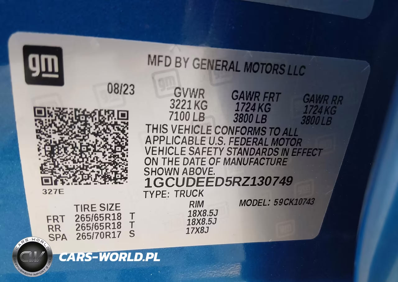 2024 Chevrolet Silverado 1500 4Wd Standard Bed Rst VIN:1GCUDEED5RZ130749 - 9