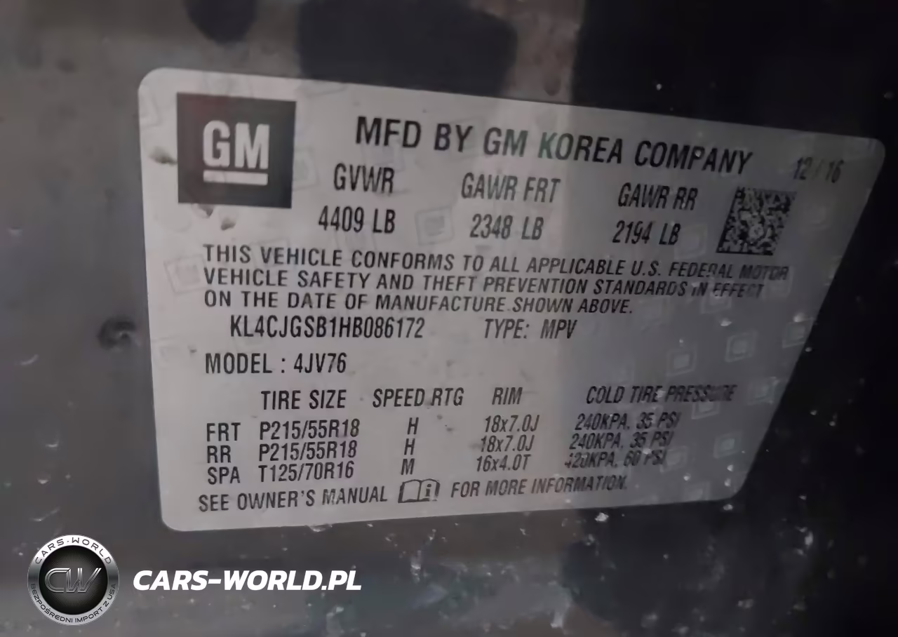 2017 Buick Encore Essence VIN:KL4CJGSB1HB086172 - 9