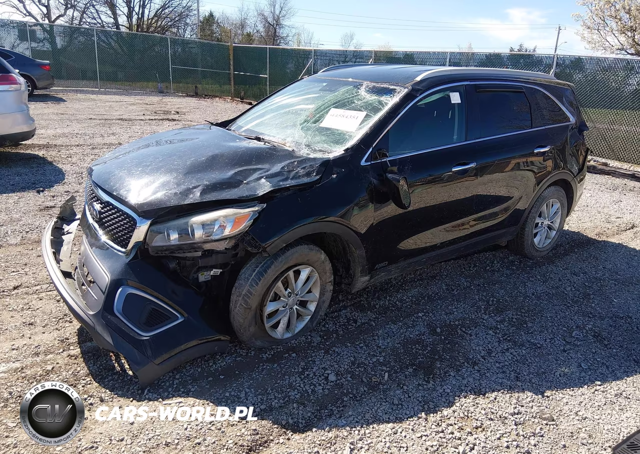 2016 Kia Sorento 2.4L Lx VIN:5XYPGDA30GG087526 - 2