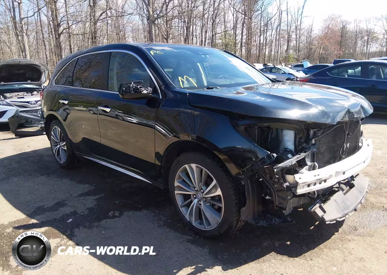 2018 Acura Mdx Technology Package Acurawatch Plus Pkg