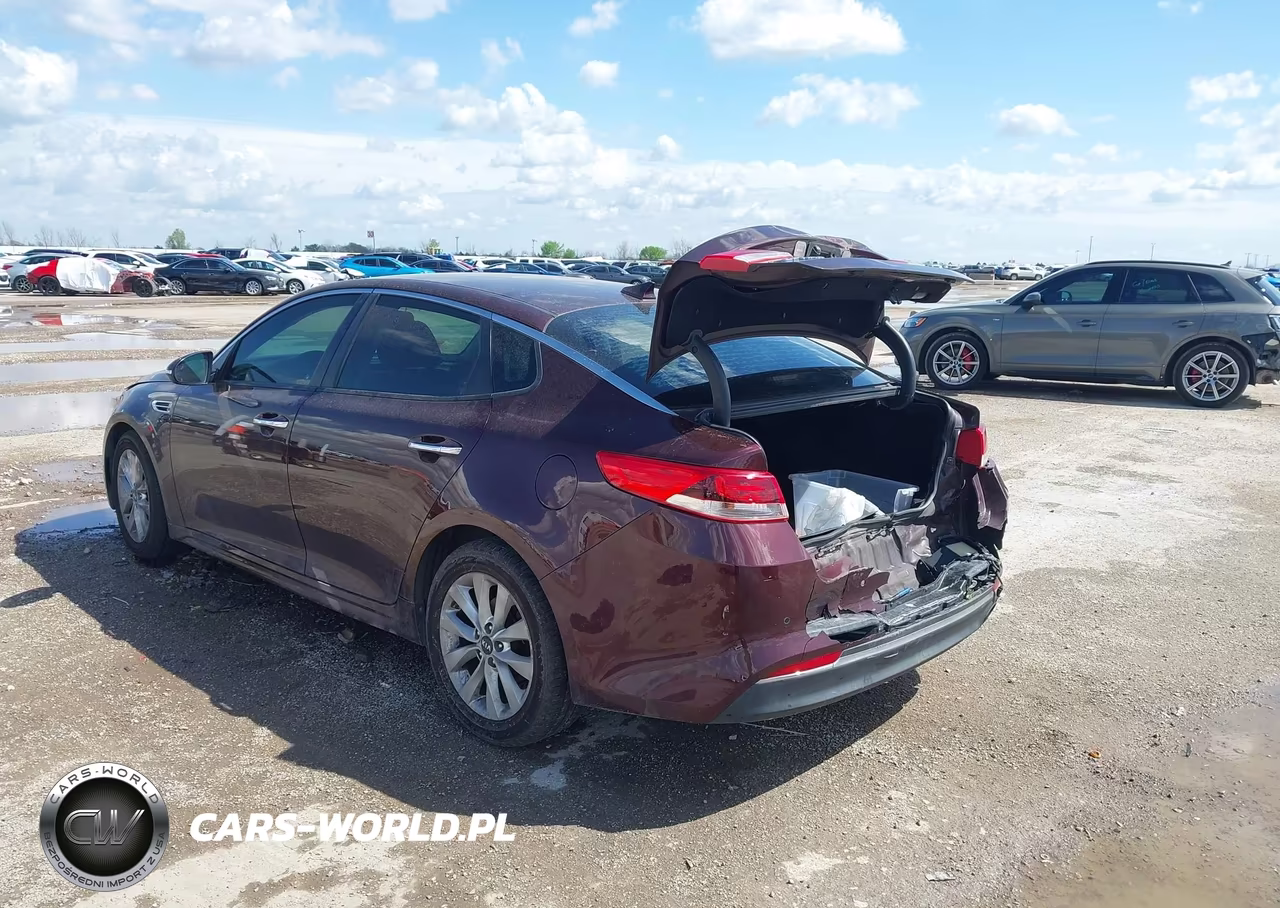 2018 Kia Optima Lx VIN:5XXGT4L30JG273734 - 3