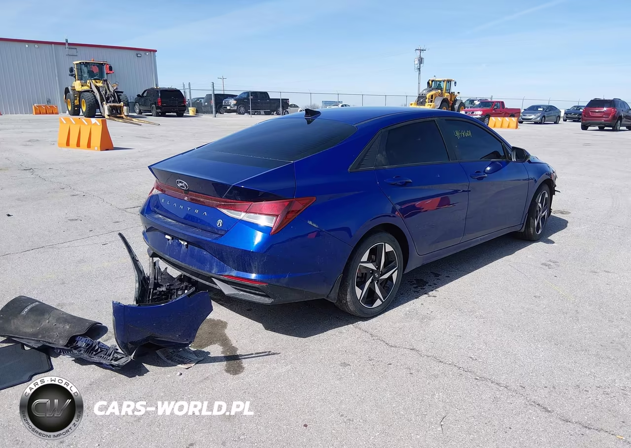 2023 Hyundai Elantra Sel VIN:KMHLS4AG7PU479705 - 4