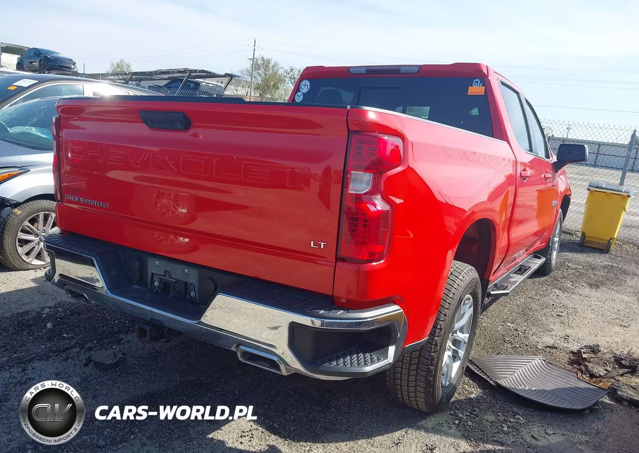 2022 Chevrolet Silverado 1500 4Wd Standard Bed Lt VIN:1GCUDDED1NZ523992 - 4
