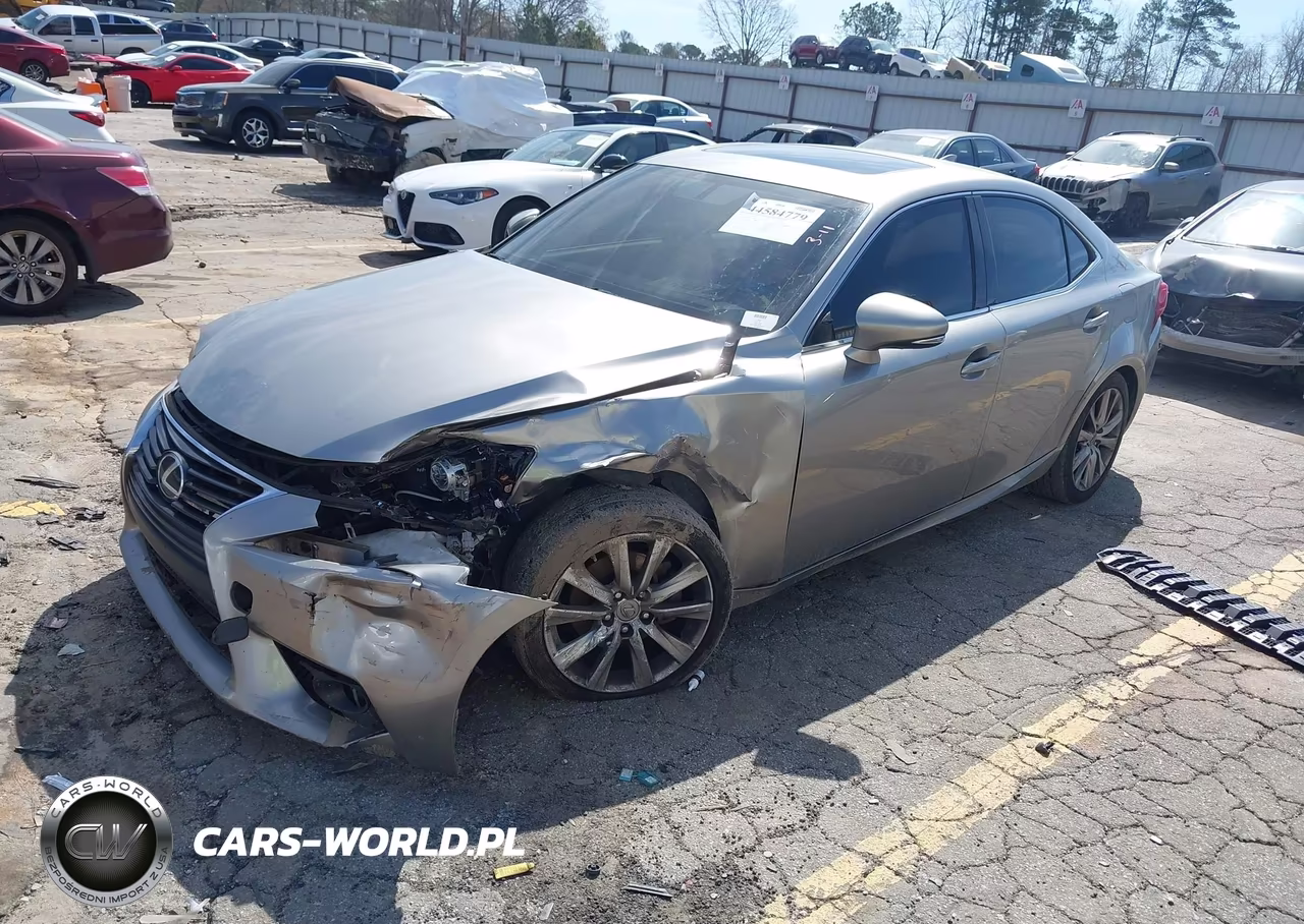 2014 Lexus Is 250 VIN:JTHBF1D2XE5023481 - 2