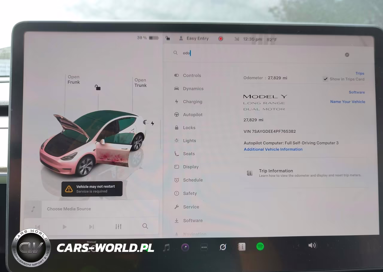 2023 Tesla Model Y Awd-Long Range Dual Motor All-Wheel Drive VIN:7SAYGDEE4PF765382 - 7