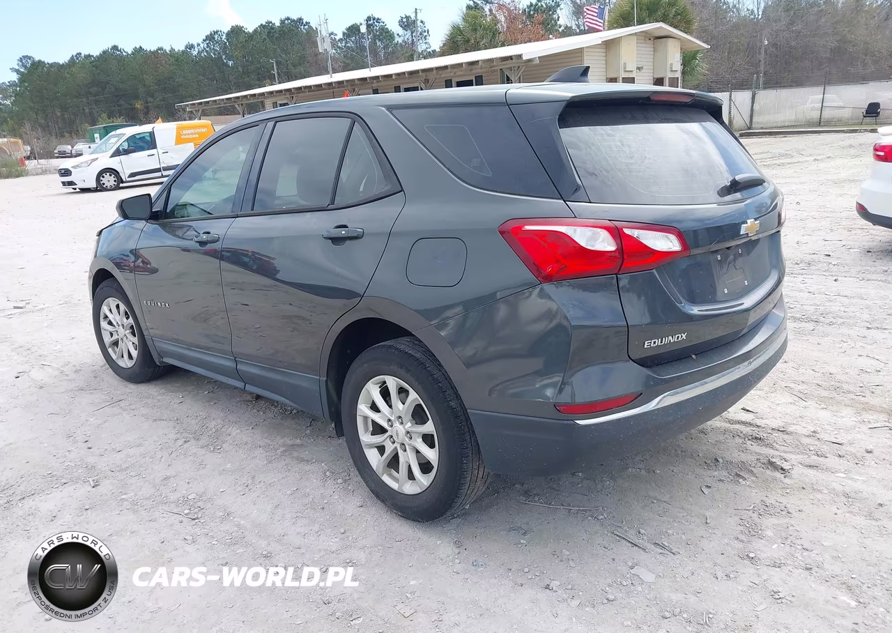 2018 Chevrolet Equinox Ls VIN:2GNAXHEV1J6117797 - 3