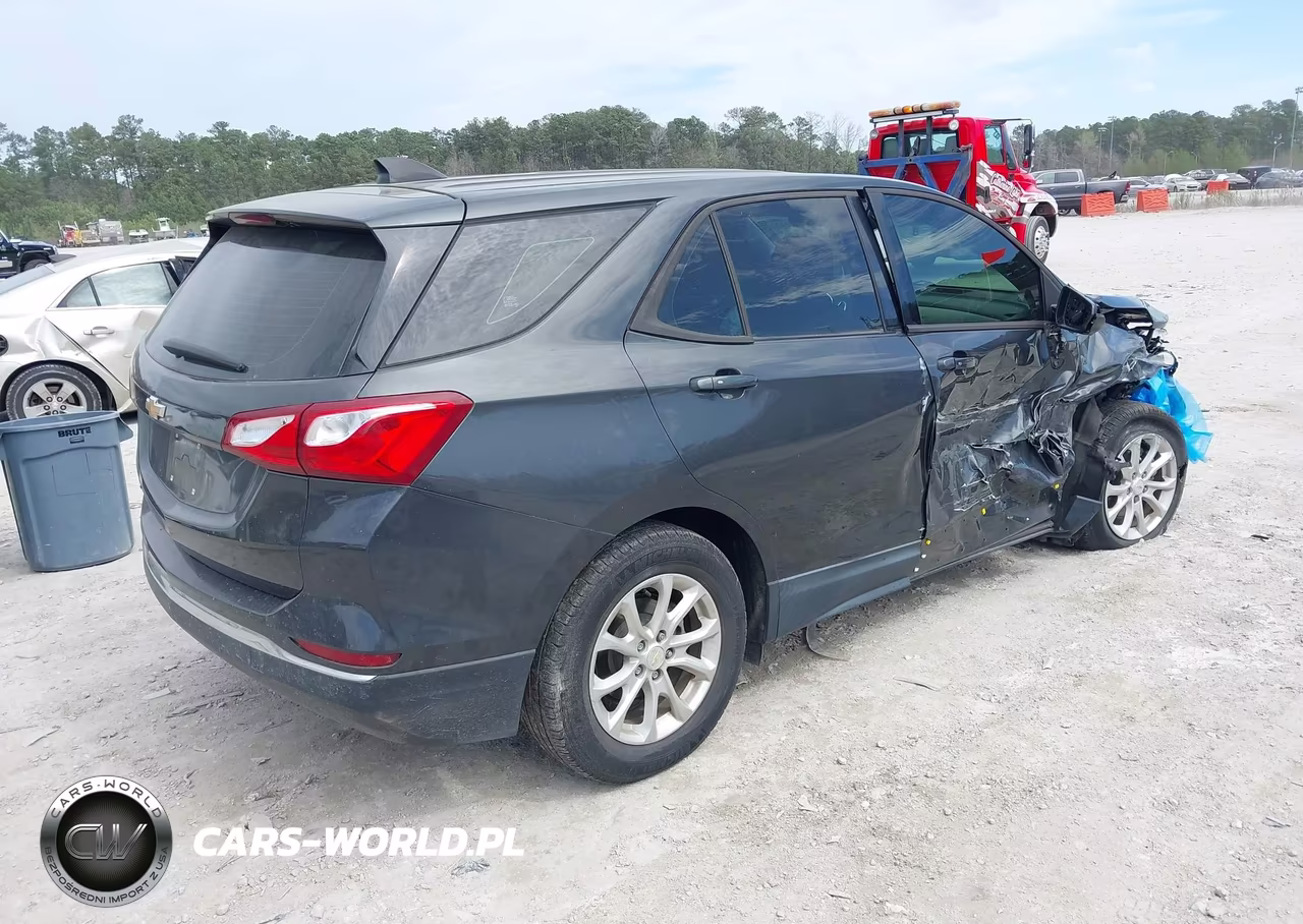 2018 Chevrolet Equinox Ls VIN:2GNAXHEV1J6117797 - 4