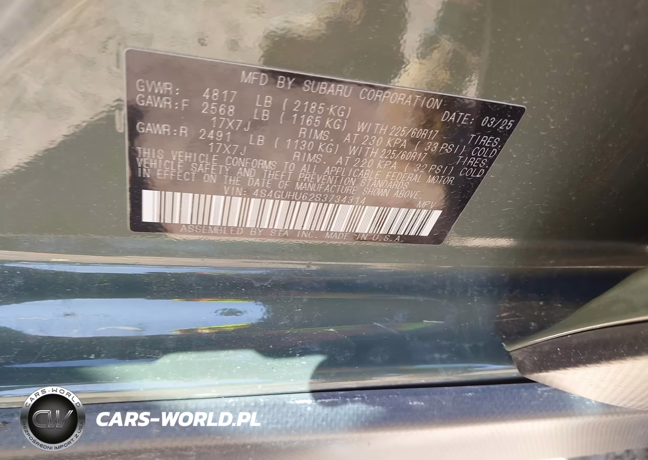 2025 Subaru Crosstrek Wilderness VIN:4S4GUHU62S3734314 - 9