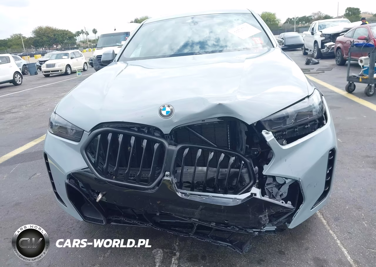 2025 BMW X6 xDrive40I VIN:5UX33EX04S9X58296 - 6