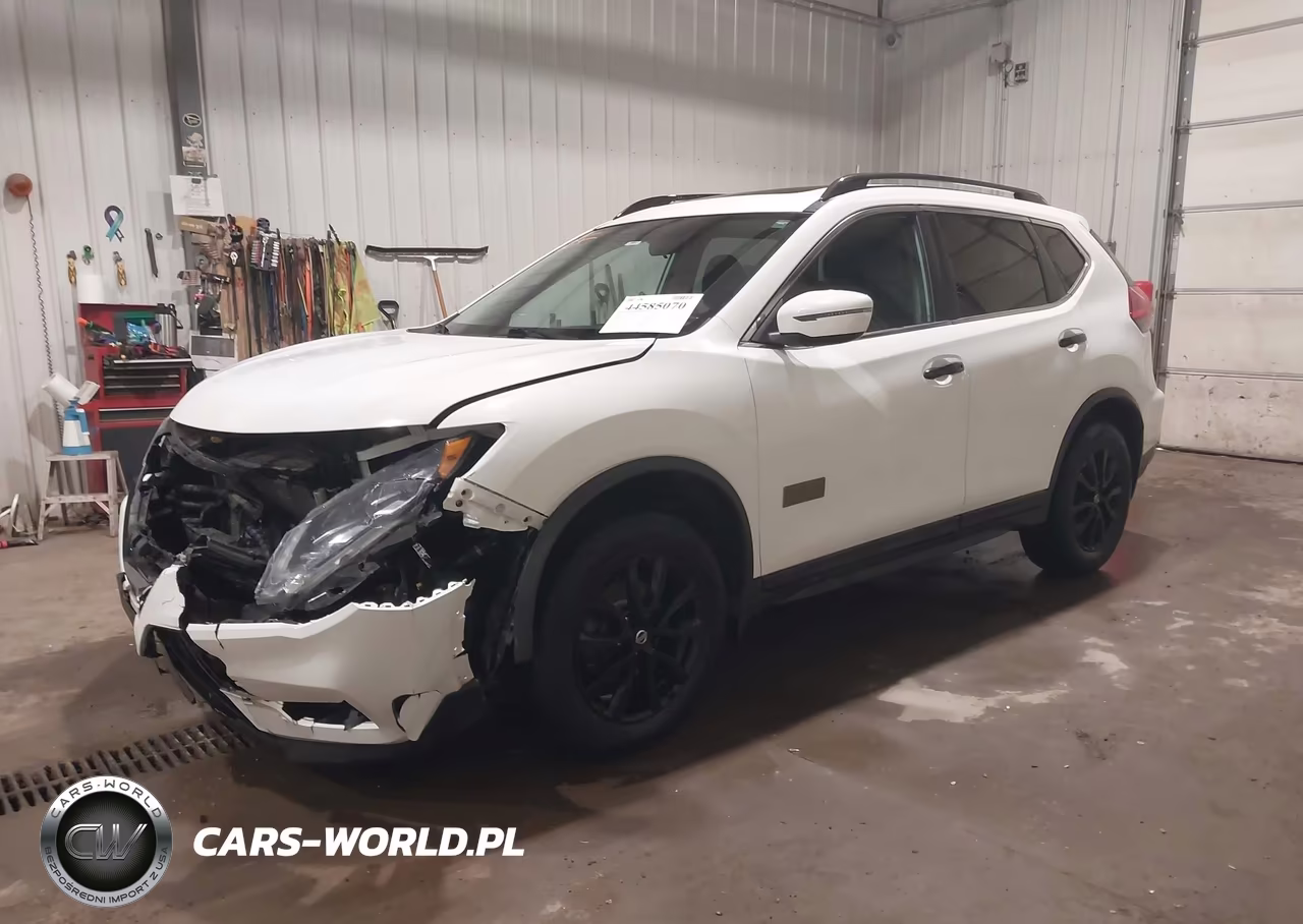 2017 Nissan Rogue Sv VIN:5N1AT2MV8HC756209 - 2