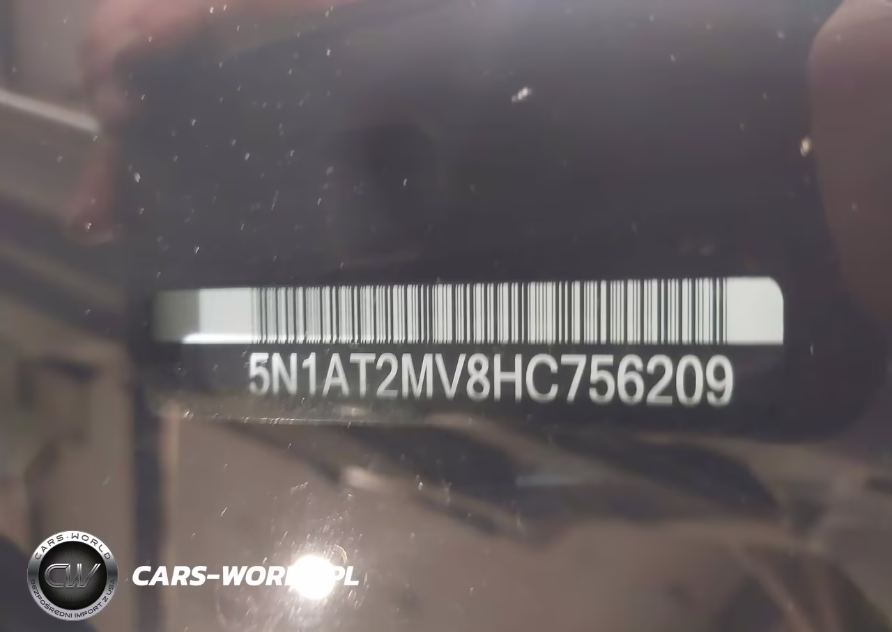 2017 Nissan Rogue Sv VIN:5N1AT2MV8HC756209 - 9