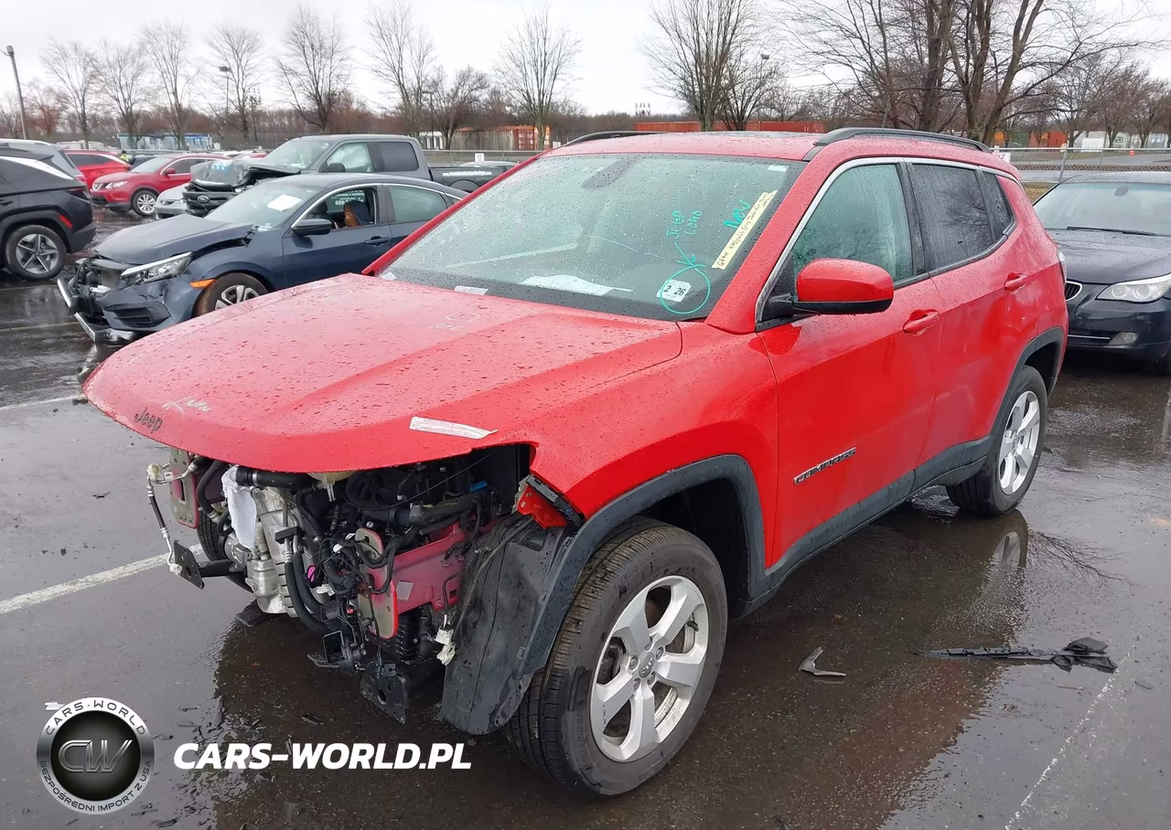 2021 Jeep Compass Latitude 4X4 VIN:3C4NJDBBXMT547424 - 2