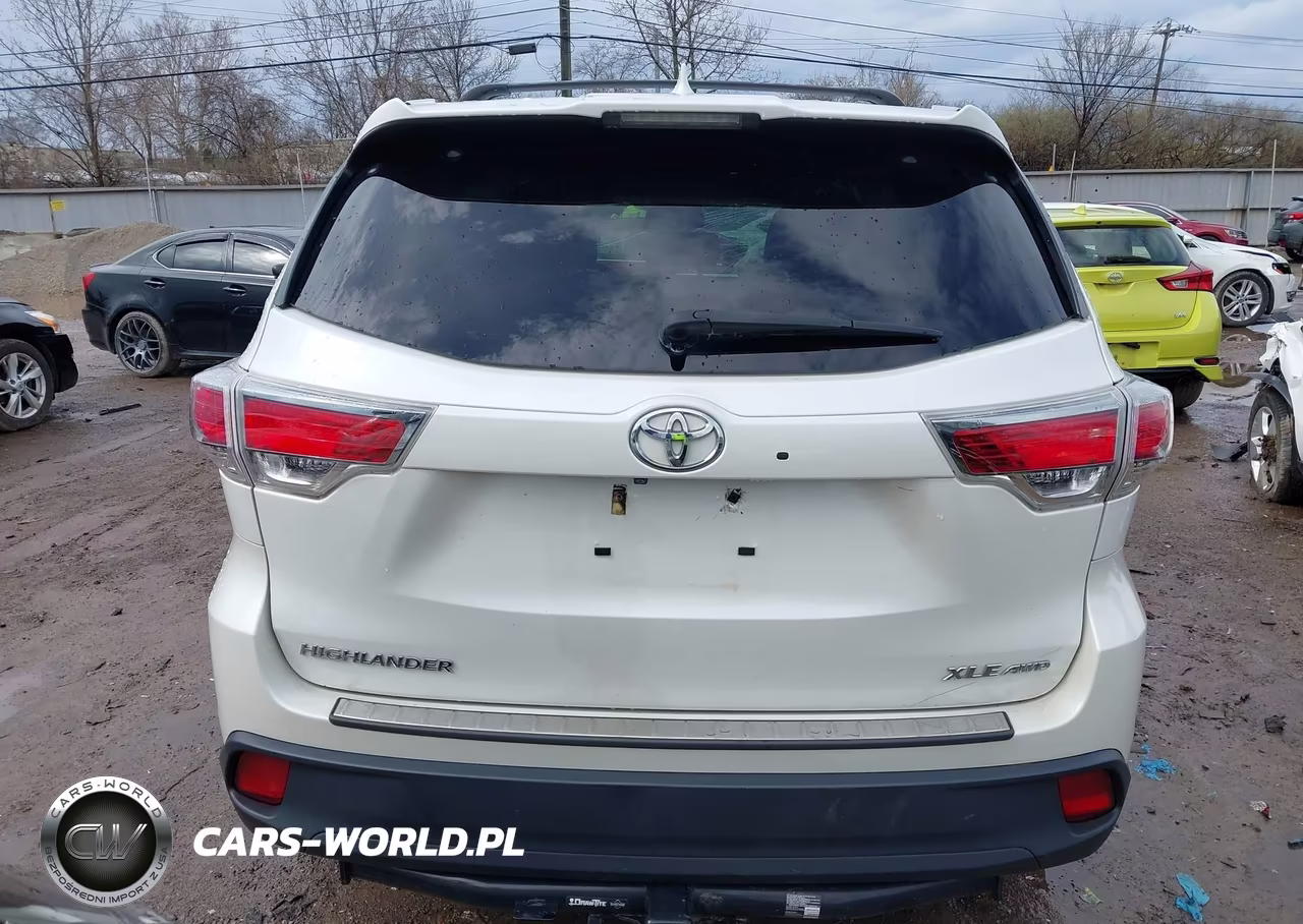 2016 Toyota Highlander Xle V6 VIN:5TDJKRFHXGS353269 - 17