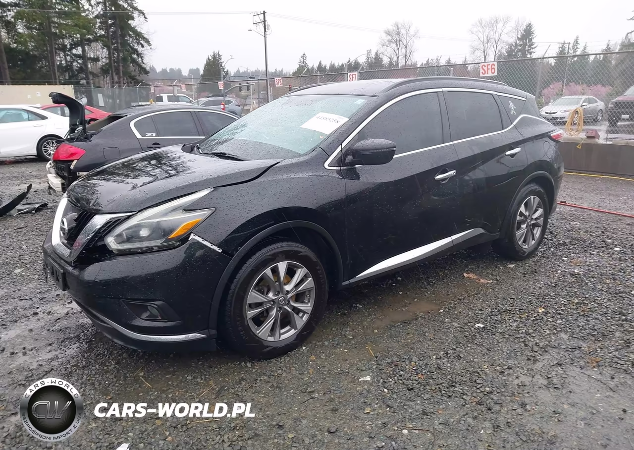 2018 Nissan Murano Sv VIN:5N1AZ2MH0JN108771 - 2