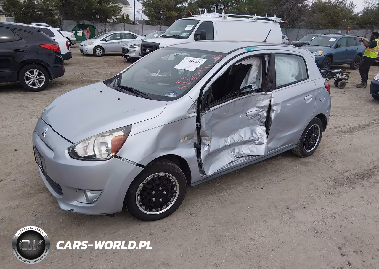 2015 Mitsubishi Mirage De VIN:ML32A3HJ6FH053304 - 2