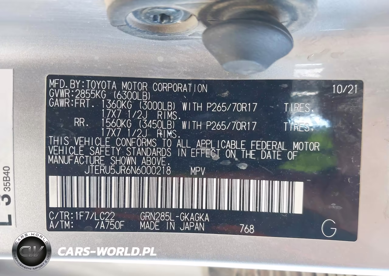 2022 Toyota 4Runner Trd Off Road Premium VIN:JTERU5JR6N6000218 - 9