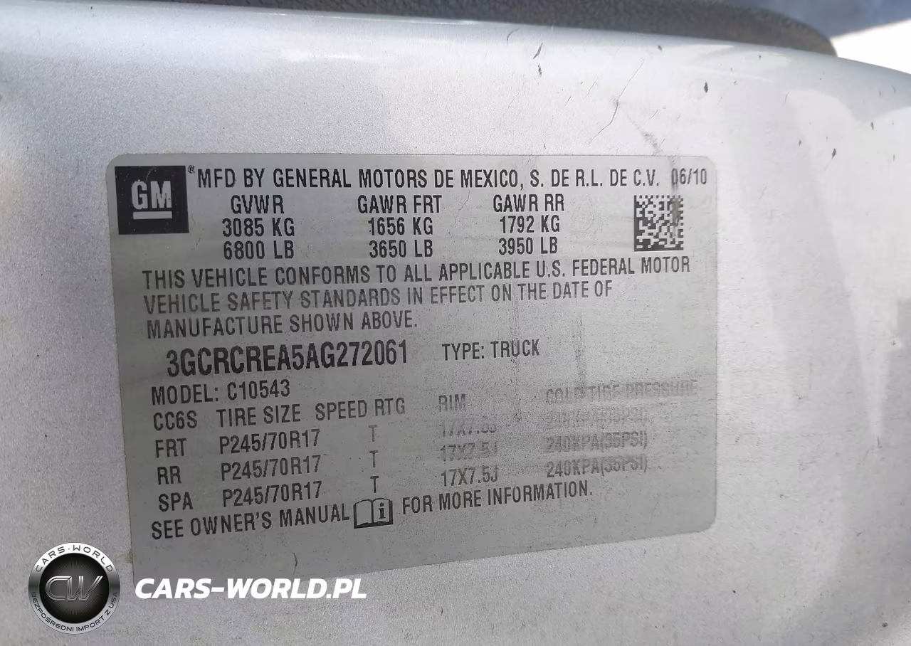 2010 Chevrolet Silverado 1500 Ls VIN:3GCRCREA5AG272061 - 9
