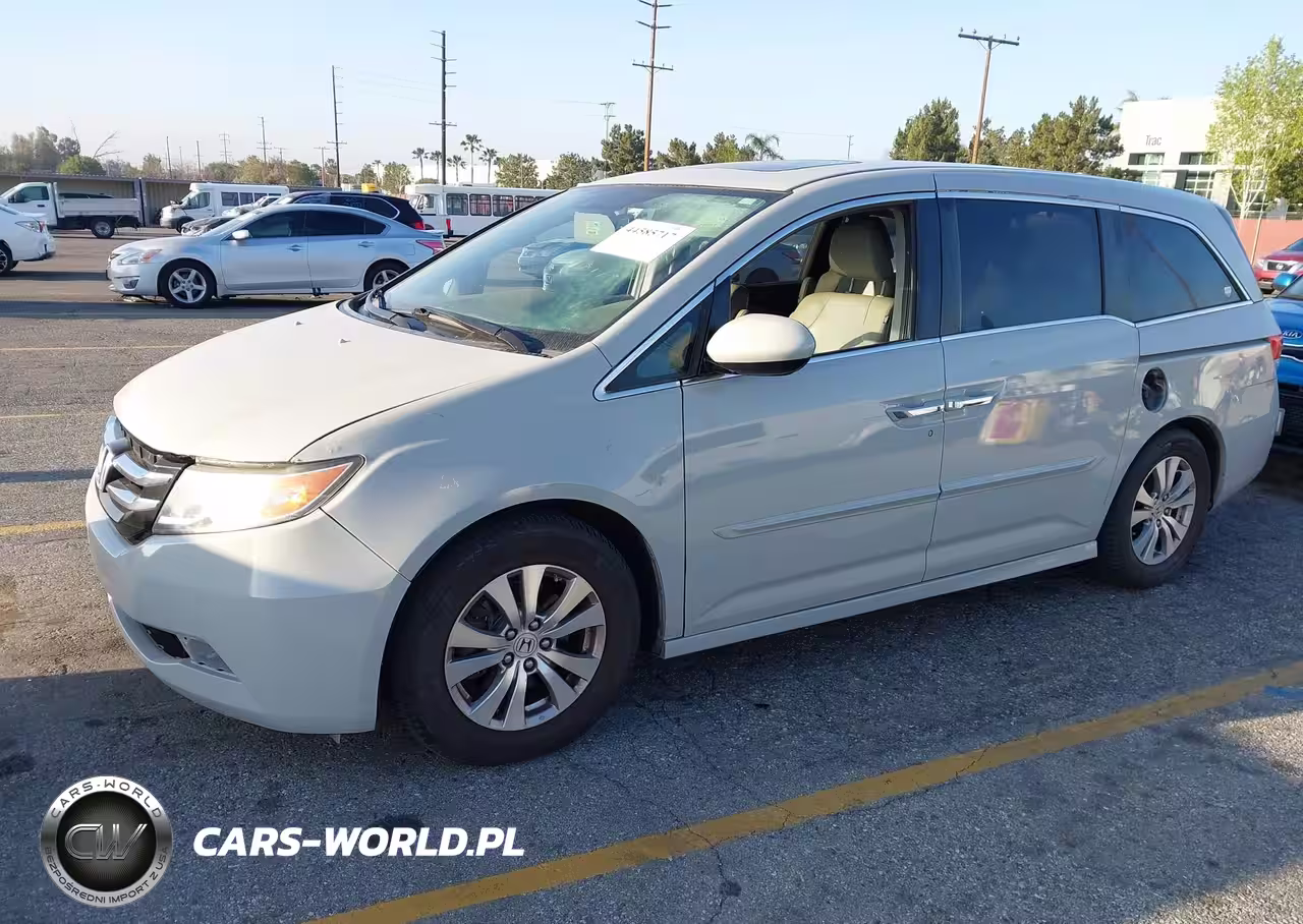 2014 Honda Odyssey Ex-L VIN:5FNRL5H60EB075231 - 2