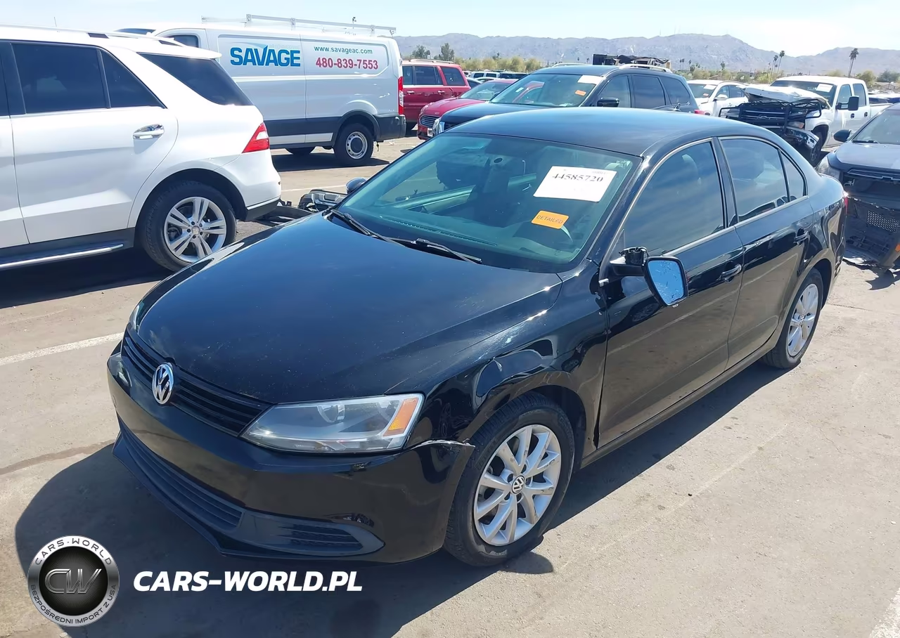 2012 Volkswagen Jetta 2.5L Se VIN:3VWDP7AJ0CM316476 - 2