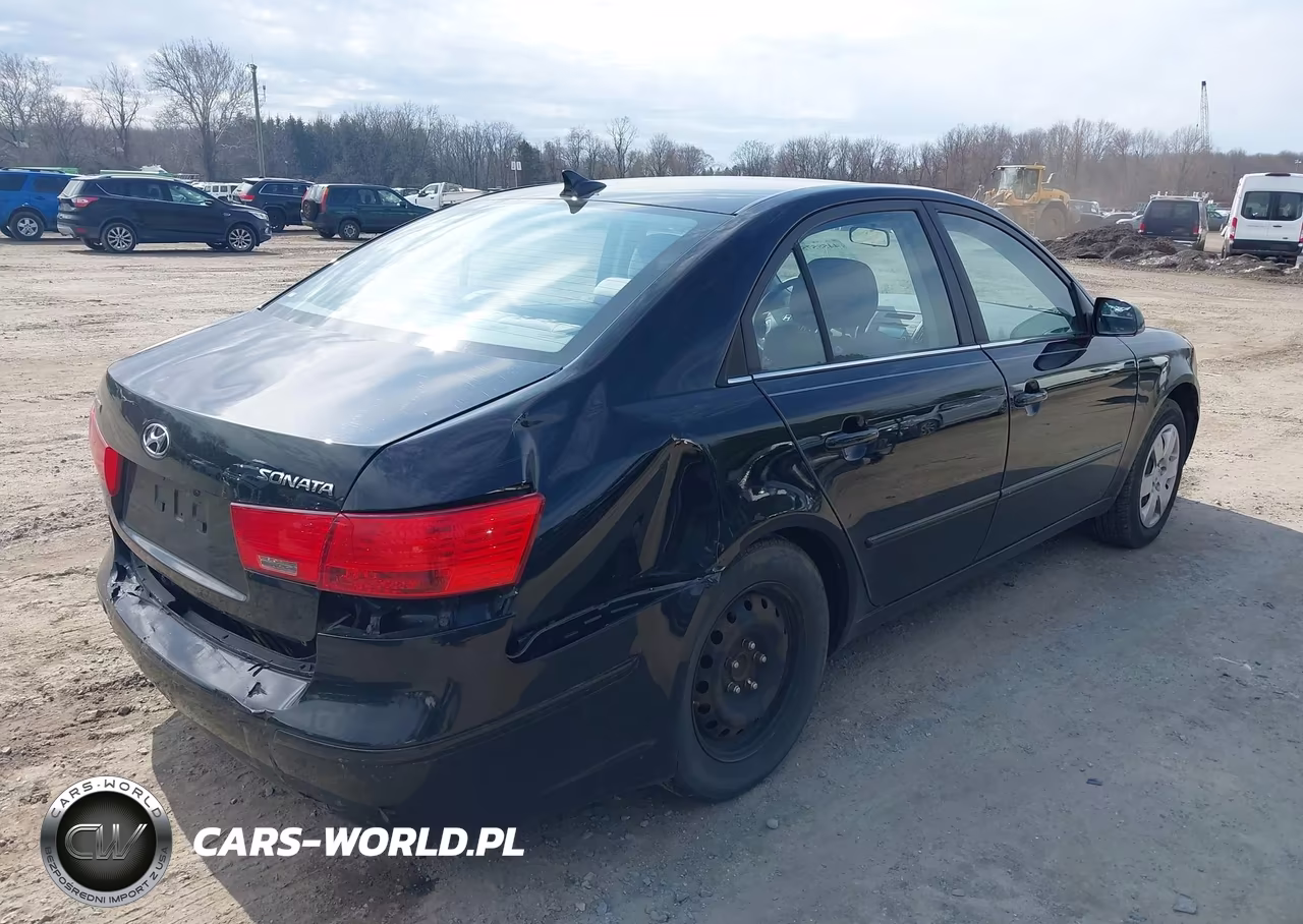 2009 Hyundai Sonata Gls VIN:5NPET46C29H551794 - 4