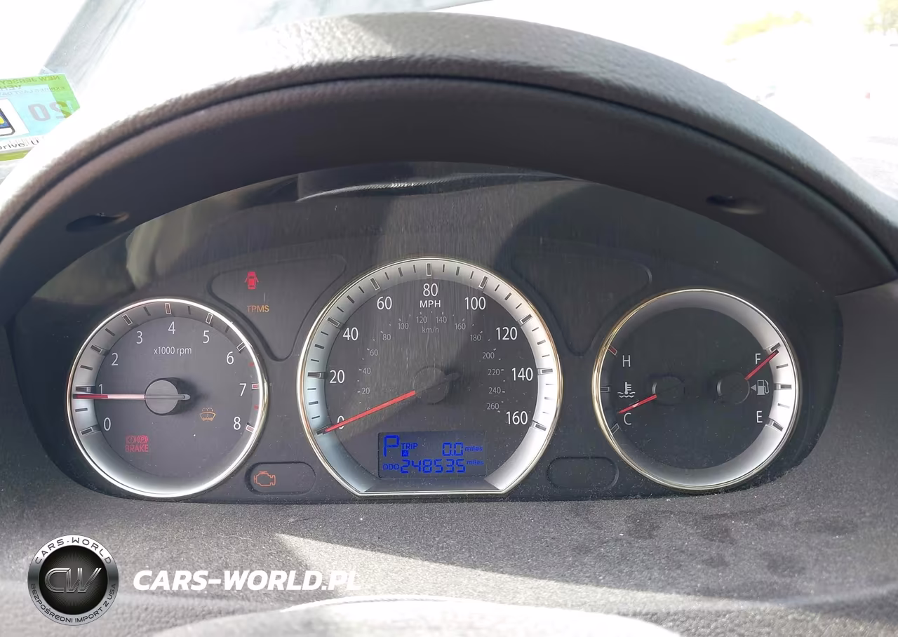 2009 Hyundai Sonata Gls VIN:5NPET46C29H551794 - 7