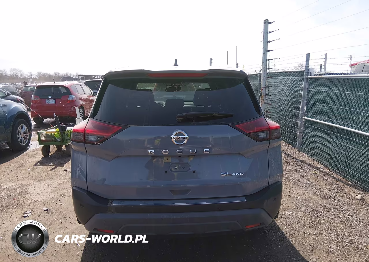 2021 Nissan Rogue Sl Intelligent Awd VIN:JN8AT3CB9MW240889 - 16