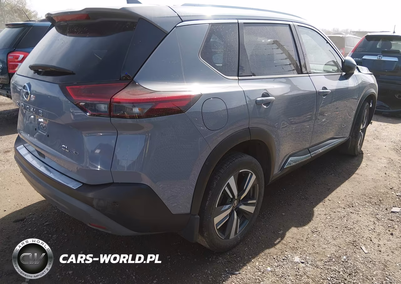 2021 Nissan Rogue Sl Intelligent Awd VIN:JN8AT3CB9MW240889 - 4