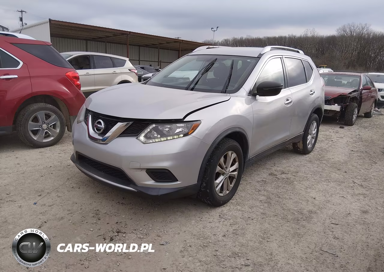 2016 Nissan Rogue Sv VIN:KNMAT2MV8GP694306 - 2