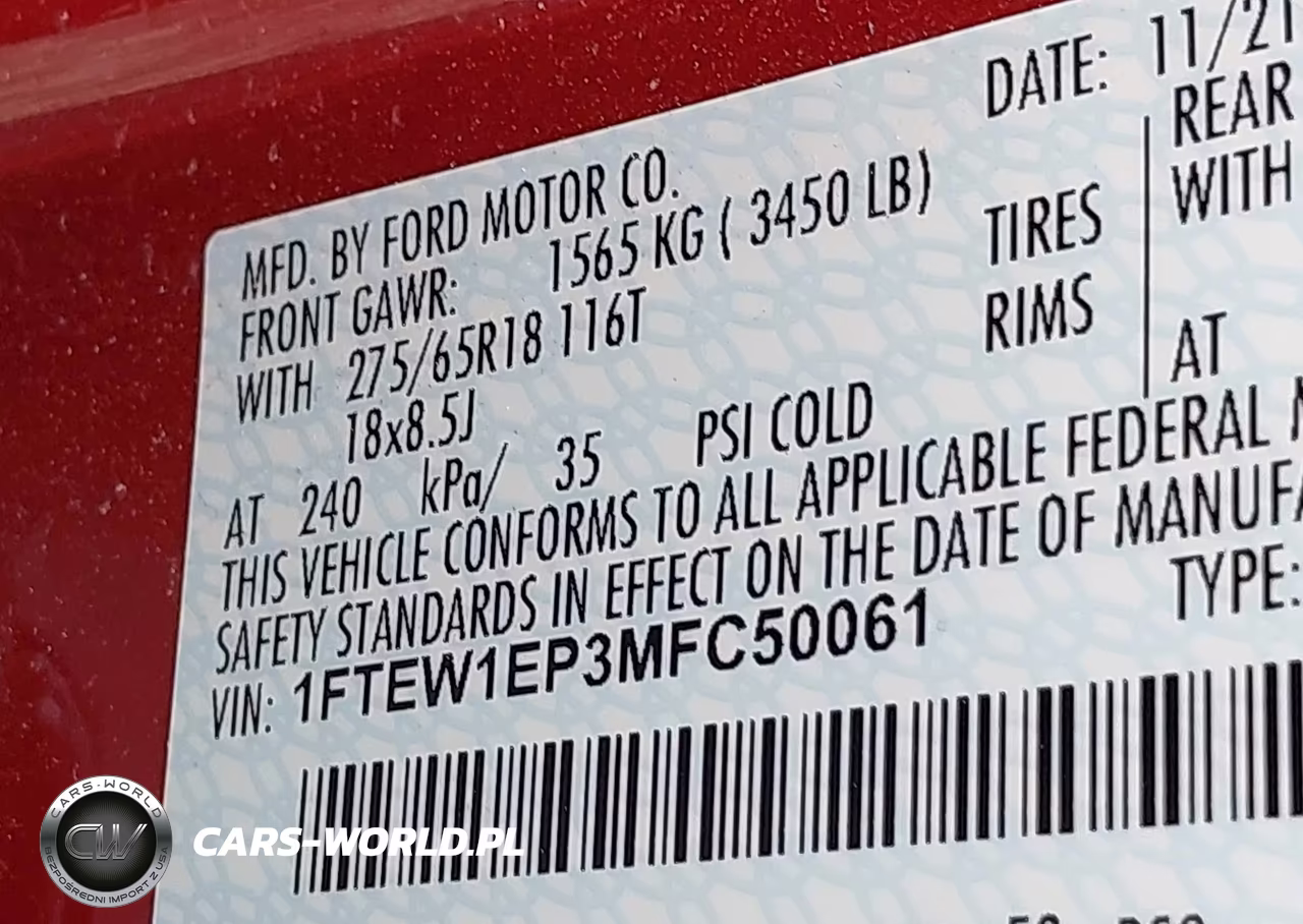 2021 Ford F-150 Xlt VIN:1FTEW1EP3MFC50061 - 9