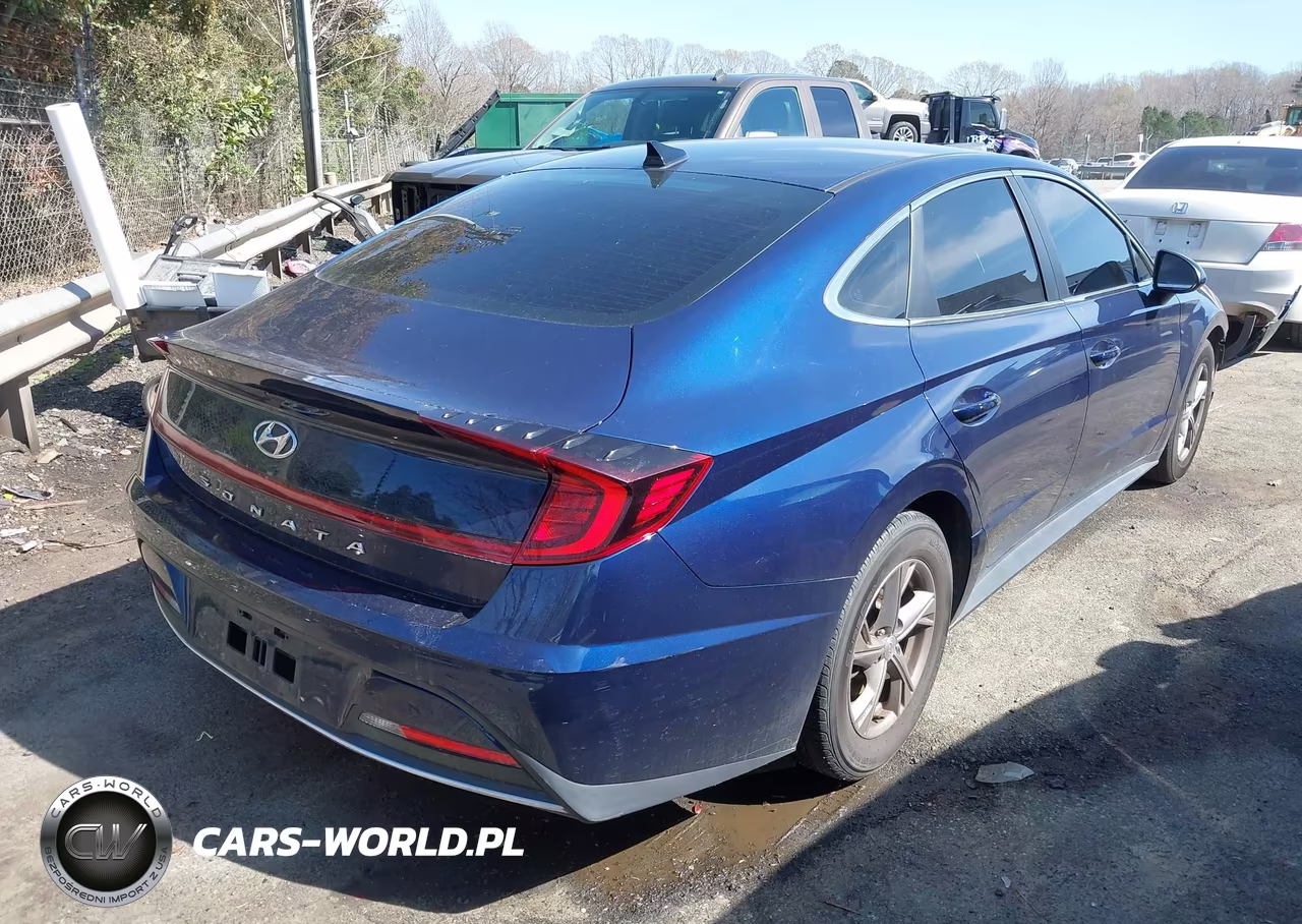 2021 Hyundai Sonata Se VIN:5NPEG4JA6MH126503 - 4