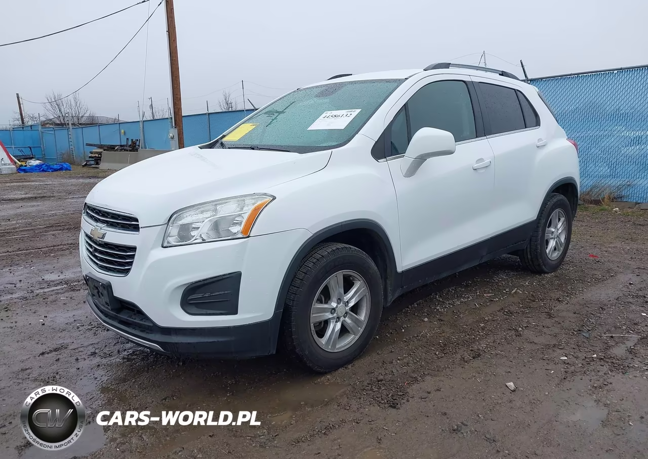 2016 Chevrolet Trax Lt VIN:3GNCJPSB2GL262172 - 2